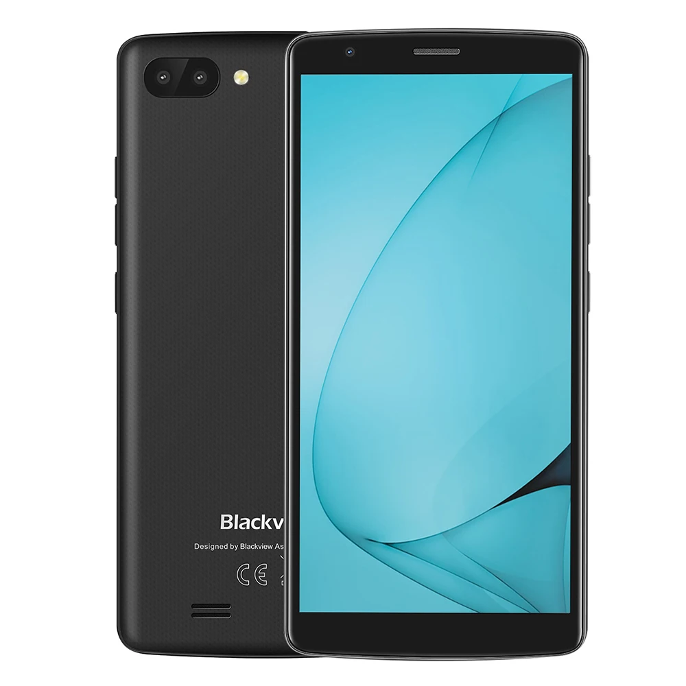 BLACKVIEW A20 3G смартфон с 5 дюймовым дисплеем четырёхъядерным процессором MTK6580 ОЗУ 1 ГБ