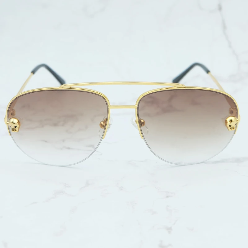 Мужские солнцезащитные очки Carter брендовые леопардовые серия солнцезащитных