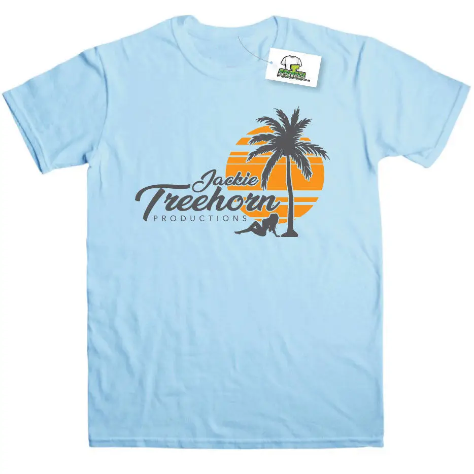 Продукция Jackie Treehorn вдохновленная большим лабовским принтом футболка модная