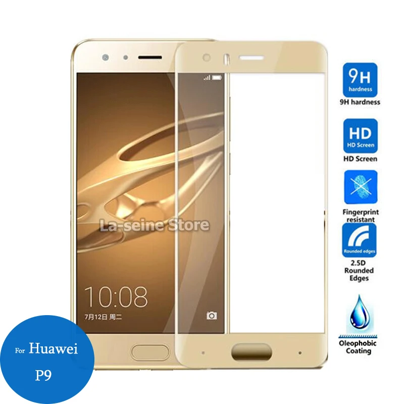Полное покрытие из закаленного стекла для Huawei honor 9/9 Lite 9 LLD L31 Защитная пленка