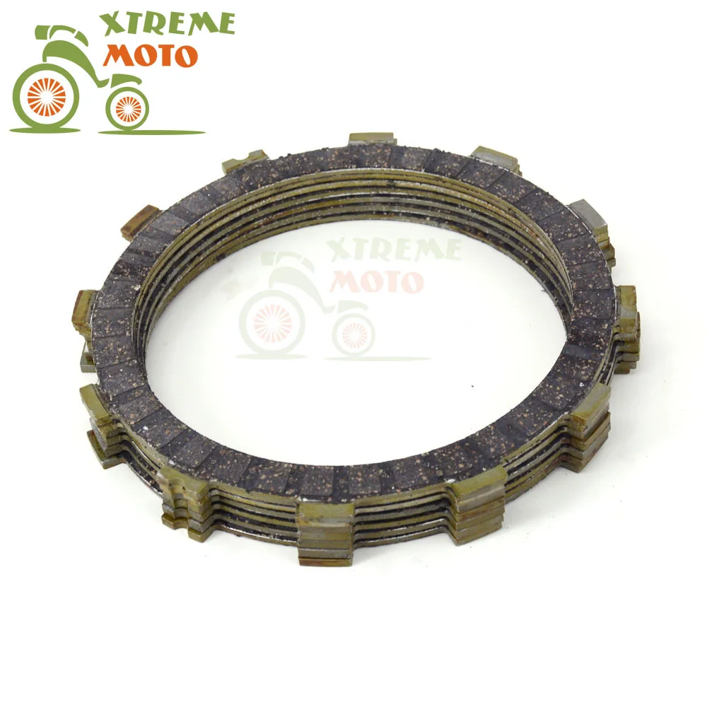 Диск Сцепления Мотоцикла фрикционные диски набор 7 шт для KAWASAKI VN400 ZR400 EN450 EX500 KZ550