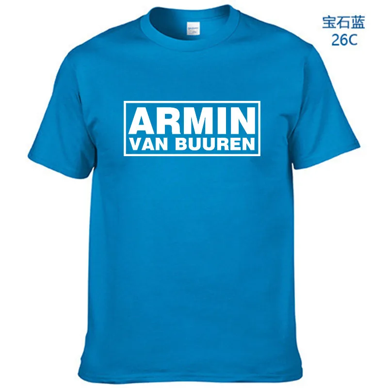 Мужская футболка с принтом Armin Van BUUREN ASOT HOUSE MUSIC IBIZA RAVE DJ майка много размеров и