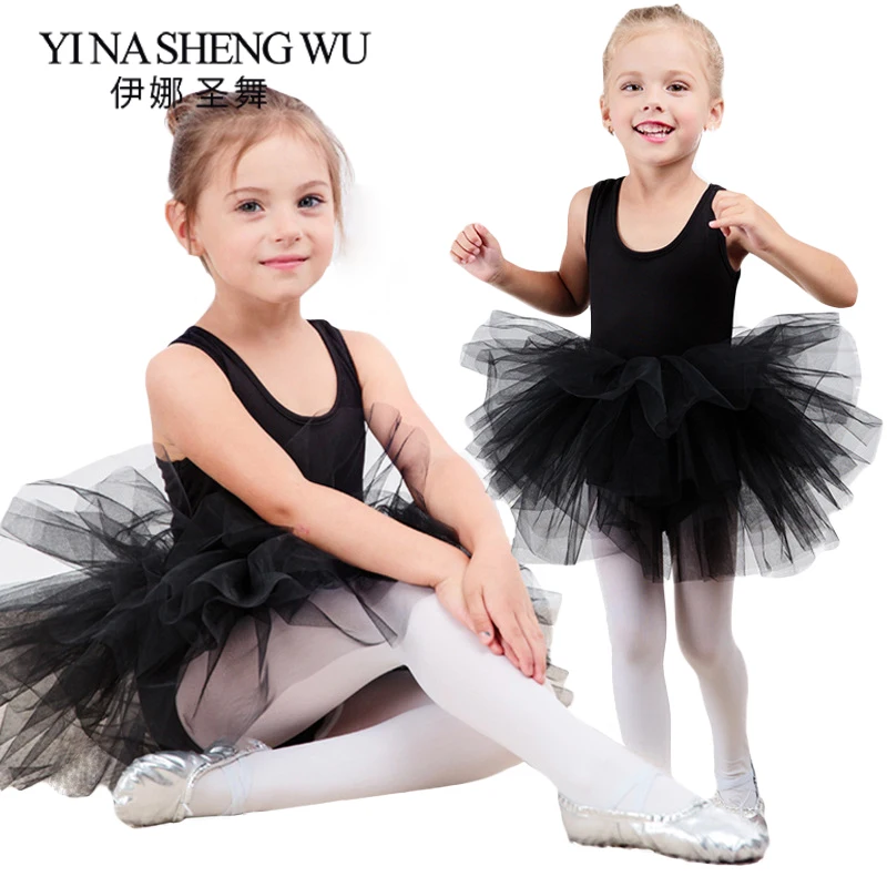 Новинка балетное танцевальное платье-пачка танцевальная одежда для девочек