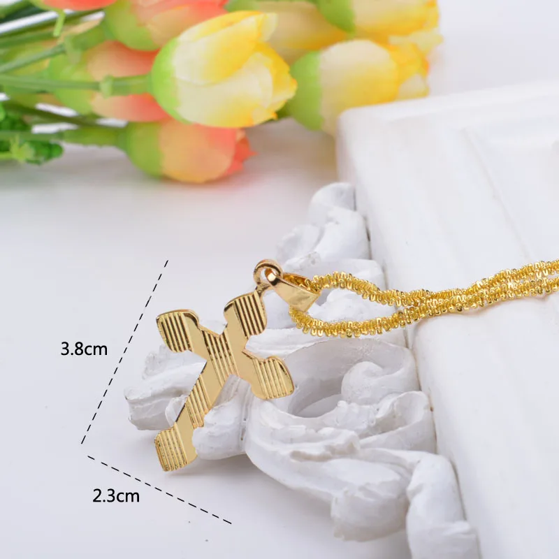 Цепочка с подвеской в виде головы Иисуса из чистого золота для мужчин и женщин |