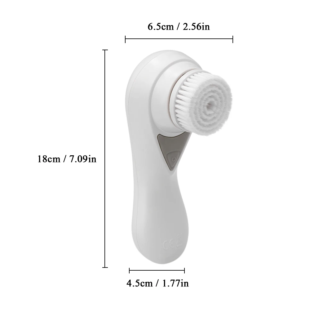Ультразвуковая электрическая щетка для лица Очищение тела глубокой очистки