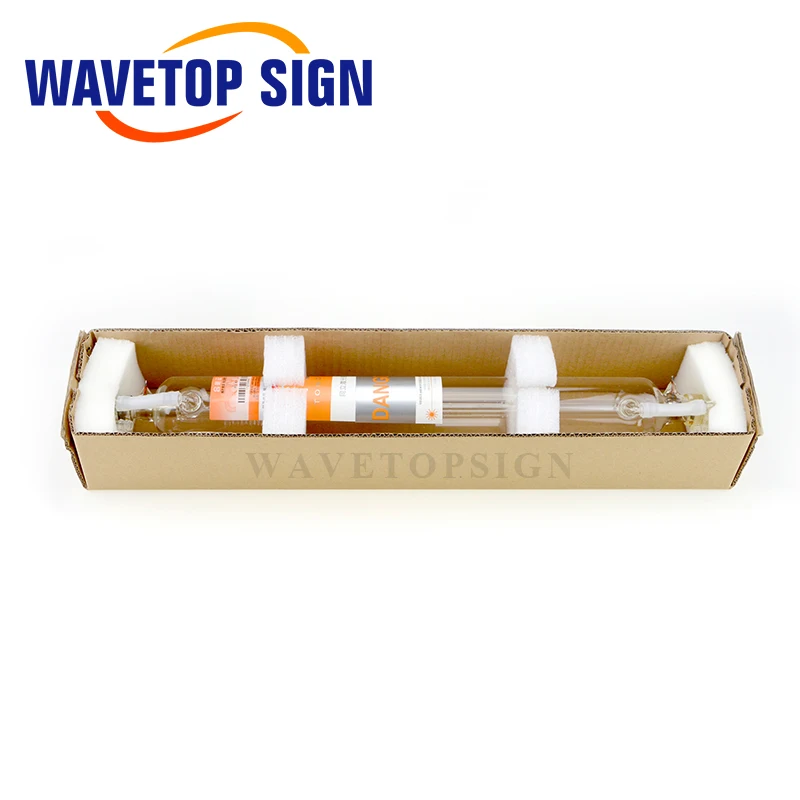 WaveTopSign TongLI 50 Вт Co2 лазерная стеклянная трубка длиной 1000 мм диаметром используется