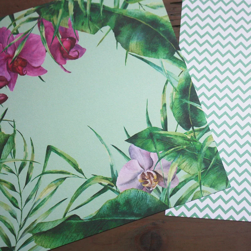 Бумажные салфетки с узором 24 листа 6 дюймов|Крафт-бумага| |