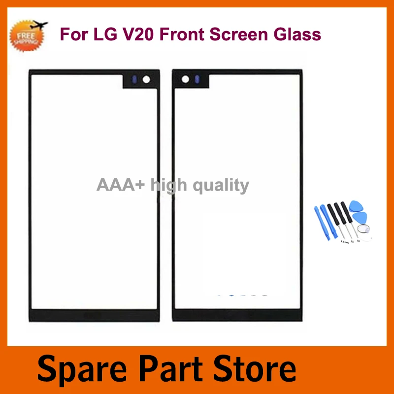 1 шт. Высокое качество для LG V20 H990 H910 LS997 VS995 US996 H990N сенсорный экран Переднее стекло