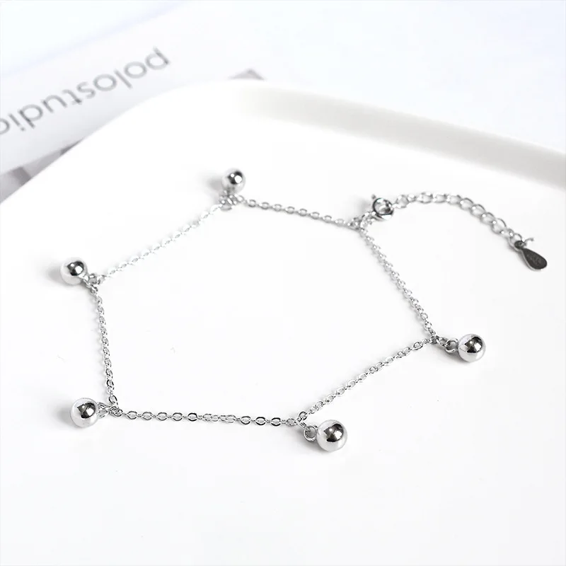 Женские браслеты с кисточками Flyleaf простые из настоящего серебра 925 пробы