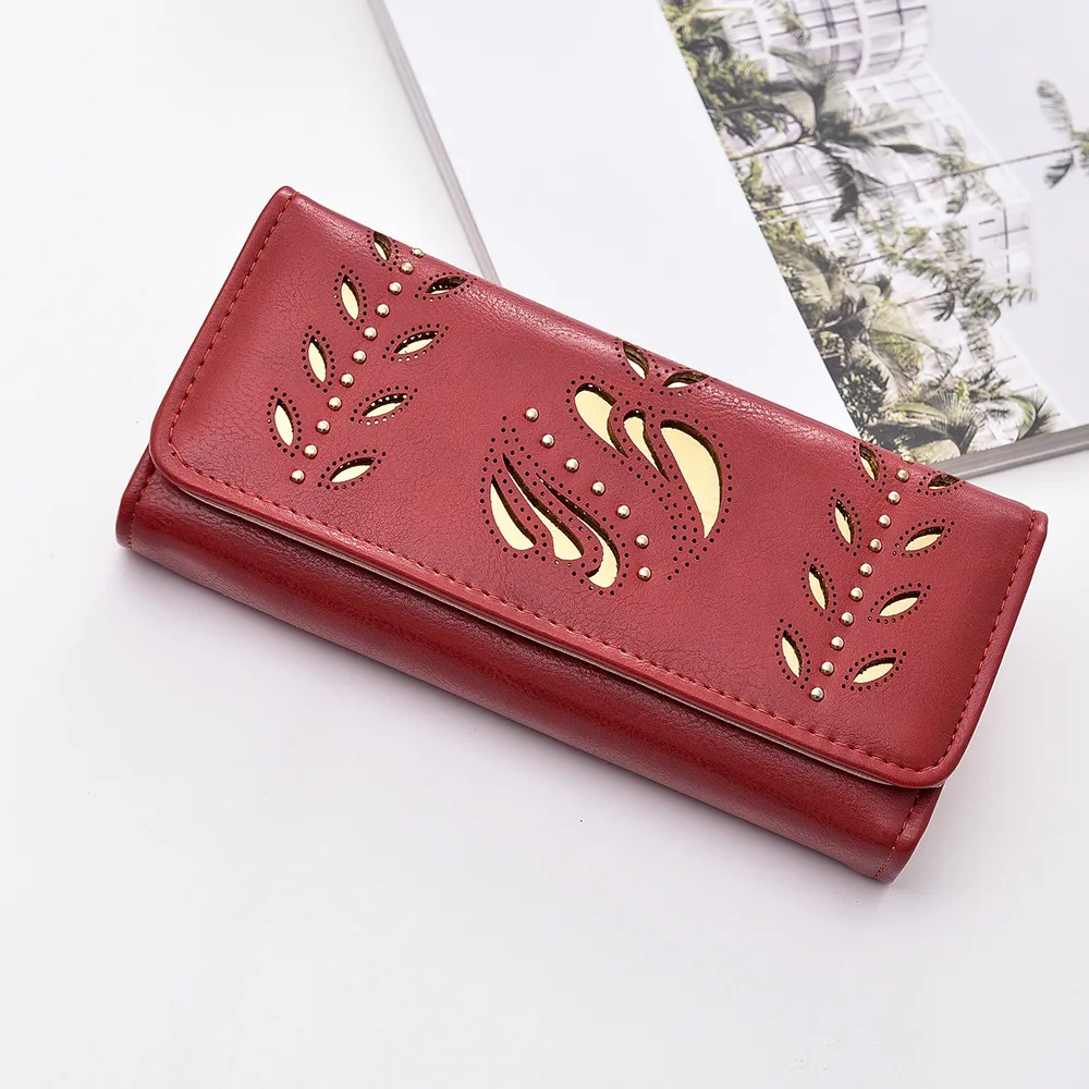 

Women Female Long Fashion Wallets And Purse PU Leather Zipper Coin Clutch Mobile Phone Wallet Credit Bank ID Card Case Holder