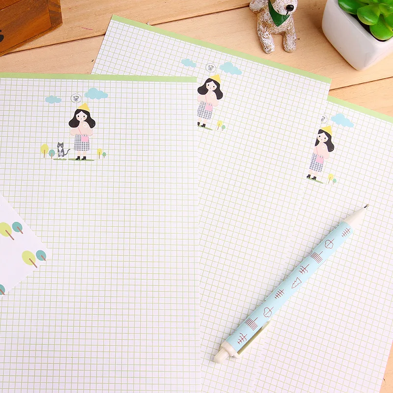 1 Набор G137 корейские канцелярские большие принадлежности конверты наборы новых