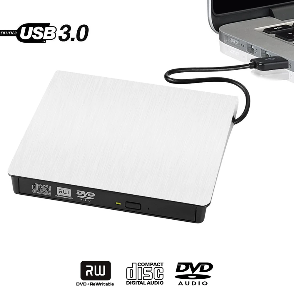 USB 3 0 внешний DVD CD Привод горелка тонкий портативный драйвер для CHUWI ZEUSLAP T bao Teclast