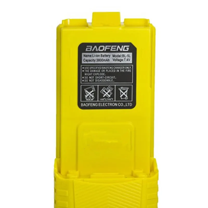 7 4 v большой аккумулятор 3800 mah для радио частей baofeng UV-5R bao feng оригинальный pufong uv 5r uv5r
