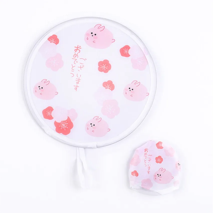 Бесплатная доставка (4 шт./лот) нейлоновый портативный складной веер с буквенным