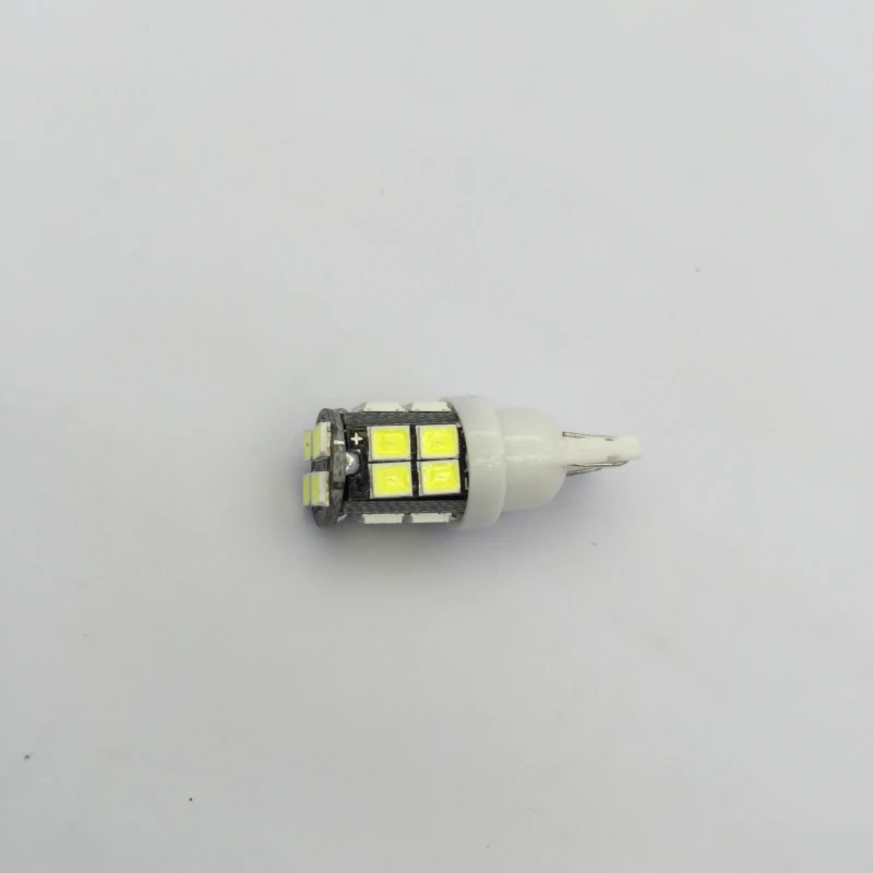 

10 шт., автомобисветильник светодиодные лампы T10 20SMD 2538 DC 12 В