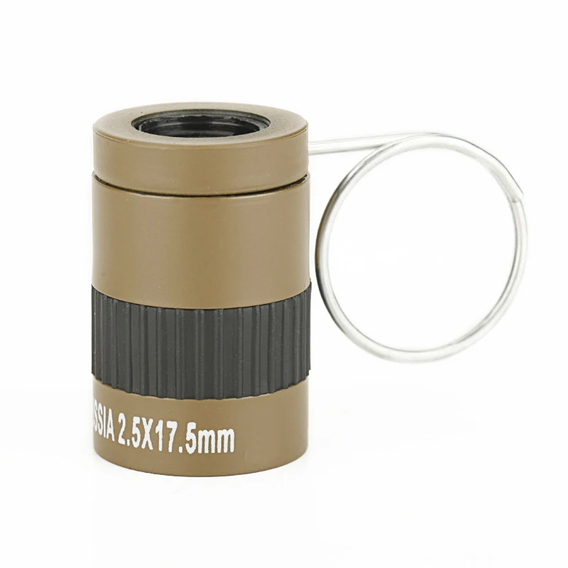 2.5x мини палец кольцо телескоп 8/600M видение 35X22mm карманный Монокуляр Телескоп для