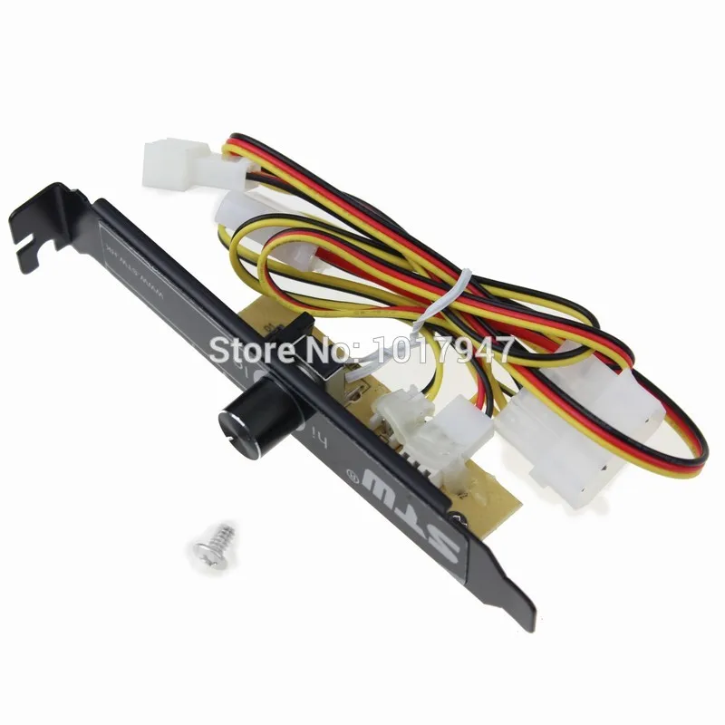2 ШТ. лот STW Компьютер PCI Плиты ПРОЦЕССОР Контроллер Скорости Вентилятора Один