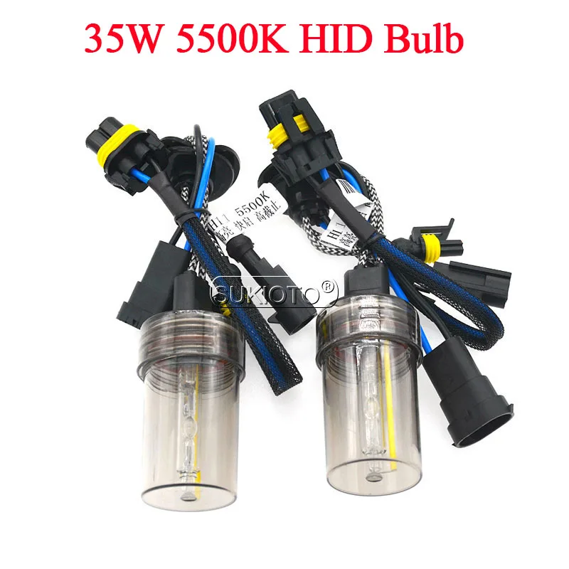 SUKIOTO 35 Вт 5500 к Быстрый Яркий Canbus HID комплект ксенон H1 H7 H11 HB3 HB4 9012 D2H HID лампы для автомобиля Стайлинг 35 Вт ксенон Canbus балласт комплект
