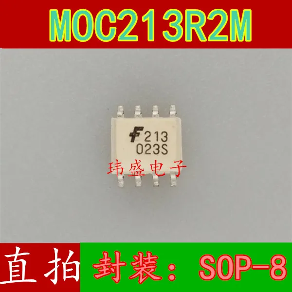 Новый оригинальный Шелковый экран MOC213R2M 213 SOP 8 SMD оптрон импорт|optocoupler|optocoupler smd |