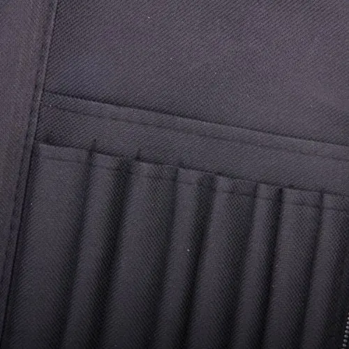 SOSW-Foldable Oxford Fabric Zipper Artist Brush Bag Case Holder--Black | Канцтовары для офиса и дома