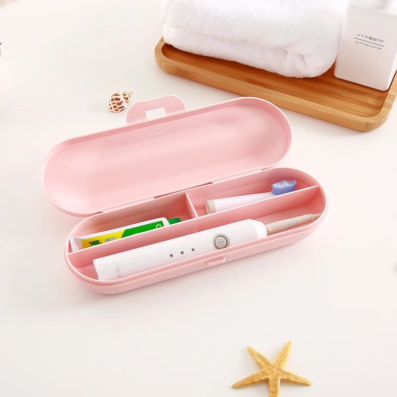 Портативный дорожный контейнер для хранения обычной электрической зубной щетки