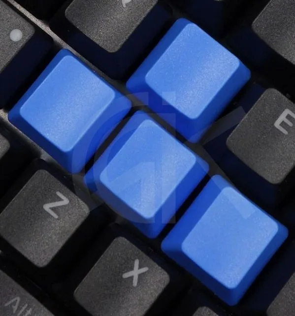 Белый PBT колпачки для ключей WASD/клавиши со стрелками колпачки для ключей Cherry MX без печати для MX переключатели Механическая игровая клавиатура - Цвет: Белый