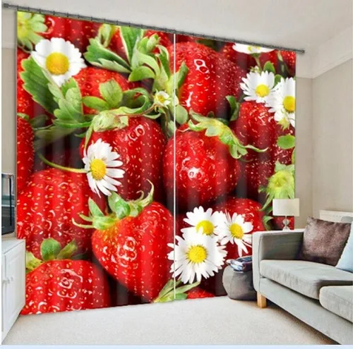 3D Curtain Кухонные занавески s Роскошные затемненные 3D занавески для гостиной спальни Индивидуальный размер шторы Cortinas Rideaux наволочка - Цвет: 3D Curtain