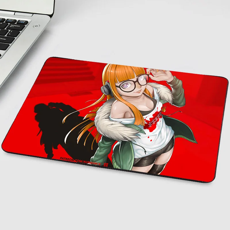 Коврик для мыши Mairuige видеоигр Persona 5 рисунков популярный резиновый коврик Morgana Neko