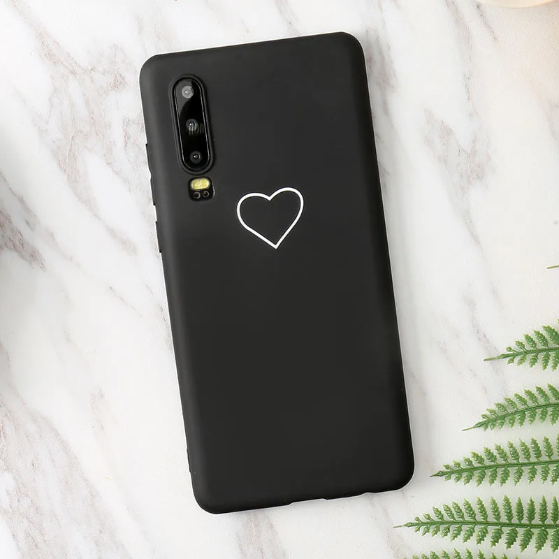 Милый 3D силиконовый чехол с сердечком для Huawei Honor V10 P9 lite Mate 9 10 Pro Nova 2 2S P10 Plus Lite Y7 Prime