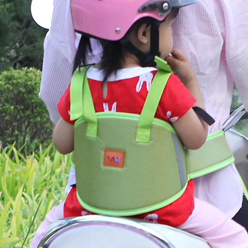 

Outdoor Children Protective Article 4 Colors baby Walking Harness For Bicycle Motorcycle Kids Safety Anti-lost Baby Leash