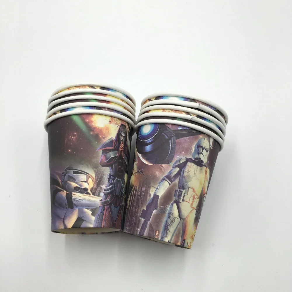 10 шт./лот чашки Звездных войн очки Звездные войны Детские вечерние