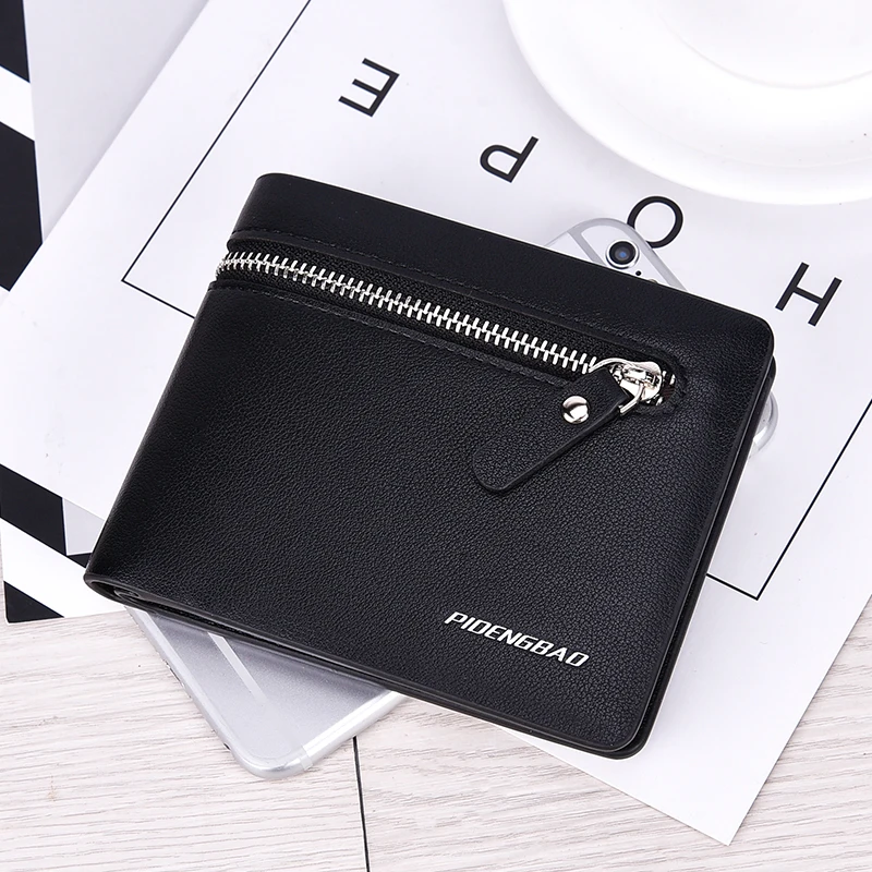 Новинка 2020 мужские подарочные повседневные кошельки для мужчин складной