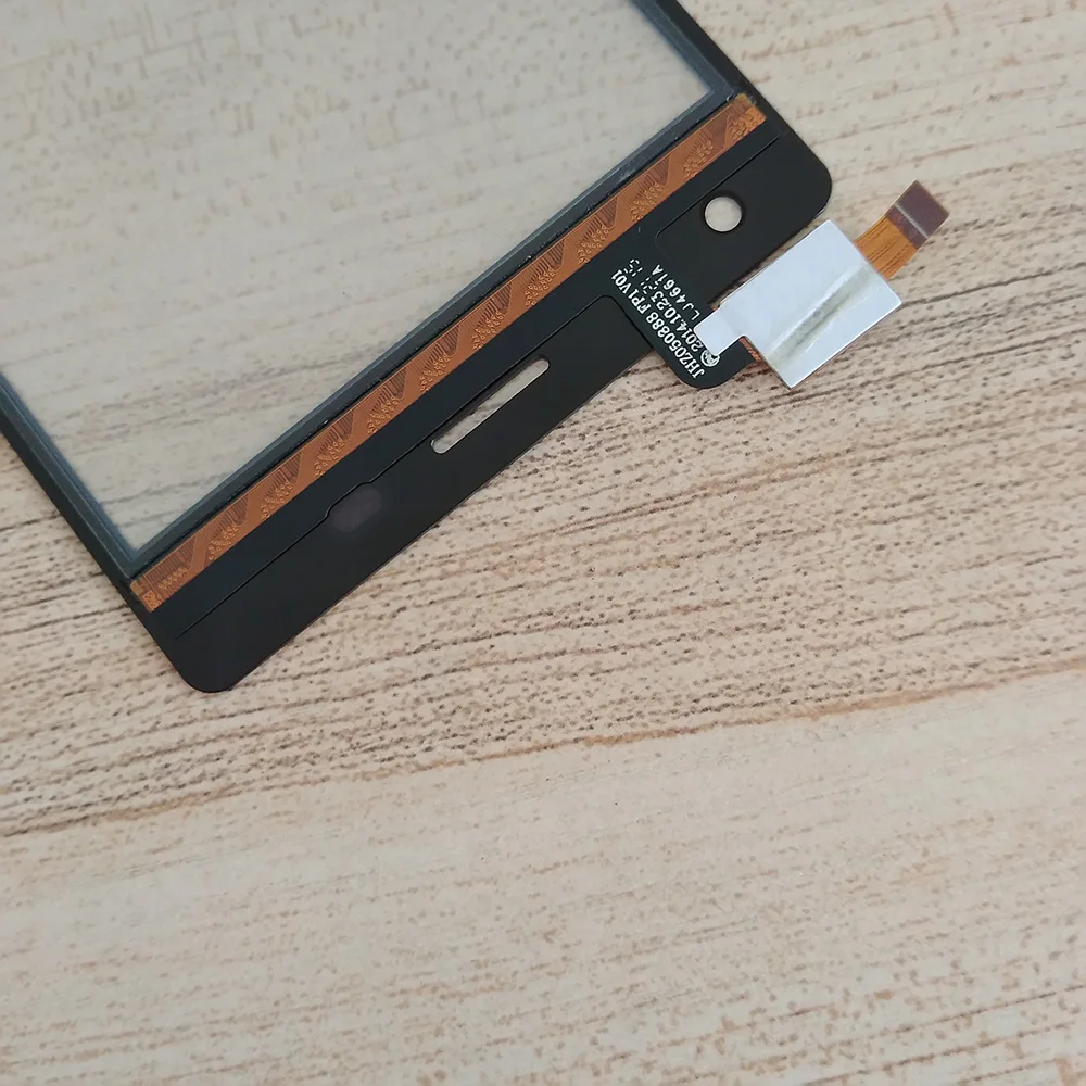 Черное 5 дюймовое переднее внешнее стекло для сенсорного экрана с высокой