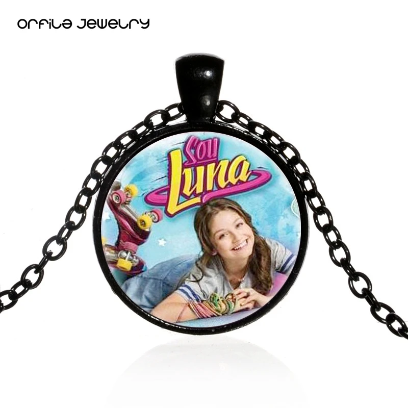 ORFILA соевое ожерелье с Луной супер поп певица Luna Valente Pandent цепи для девочек Дети