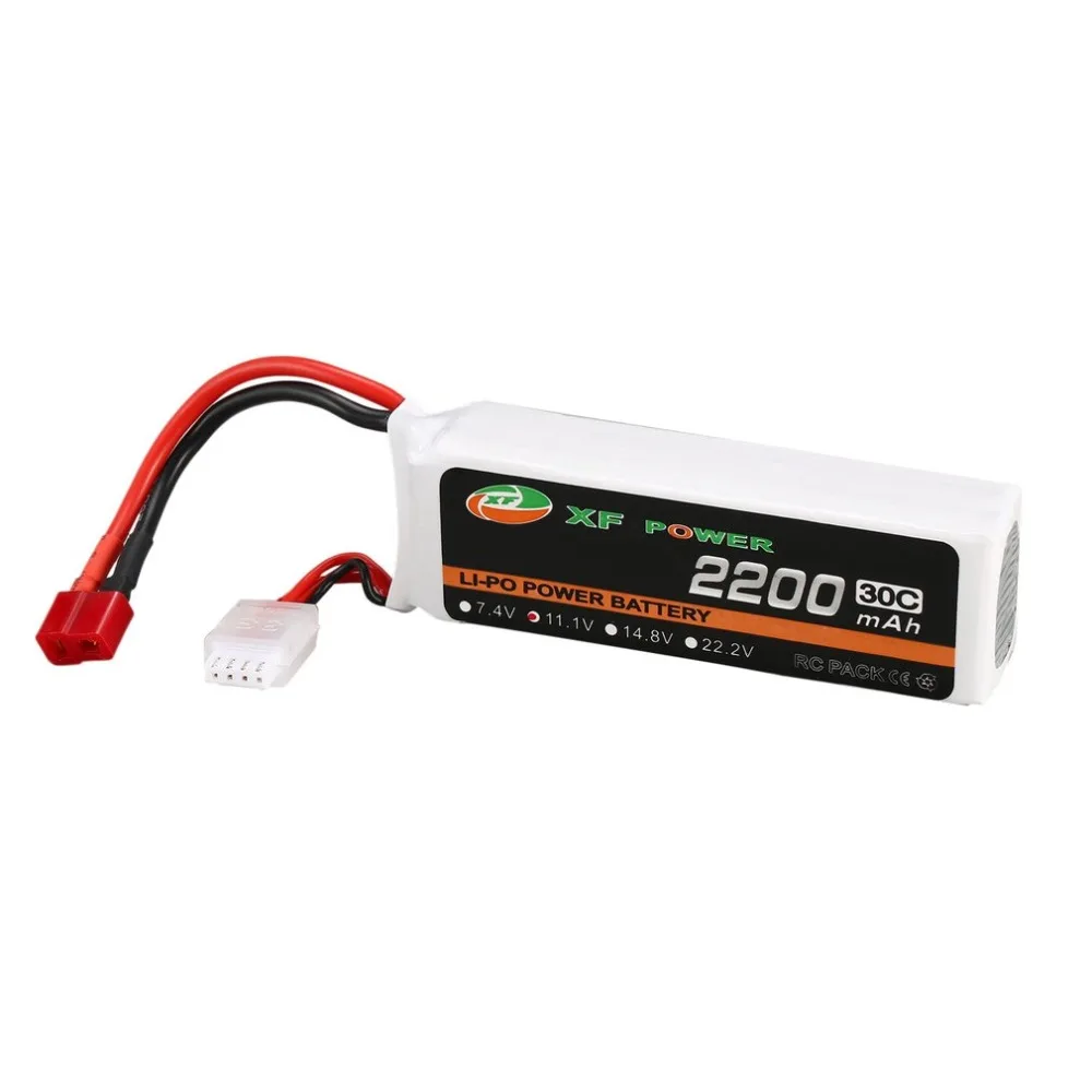 XF мощность 11 1 Вт 2200 мАч 30C S 3 3S1P Lipo батарея T Plug перезаряжаемые для RC FPV системы Racing