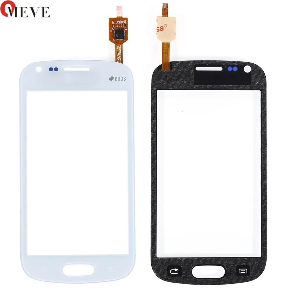 Передняя панель для samsung Galaxy Trend S7560 S Duos S7562 GT-S7562 7562 7560 сенсорный экран сенсор ЖК-дисплей дигитайзер стеклянная крышка