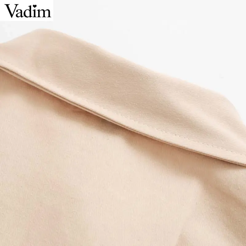 Vadim женское модное однотонное мини платье с коротким рукавом и отложным