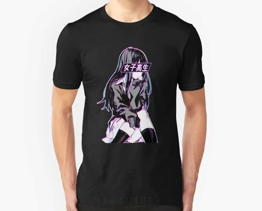 Новая эстетическая Мужская брендовая одежда японского аниме для школьниц лето