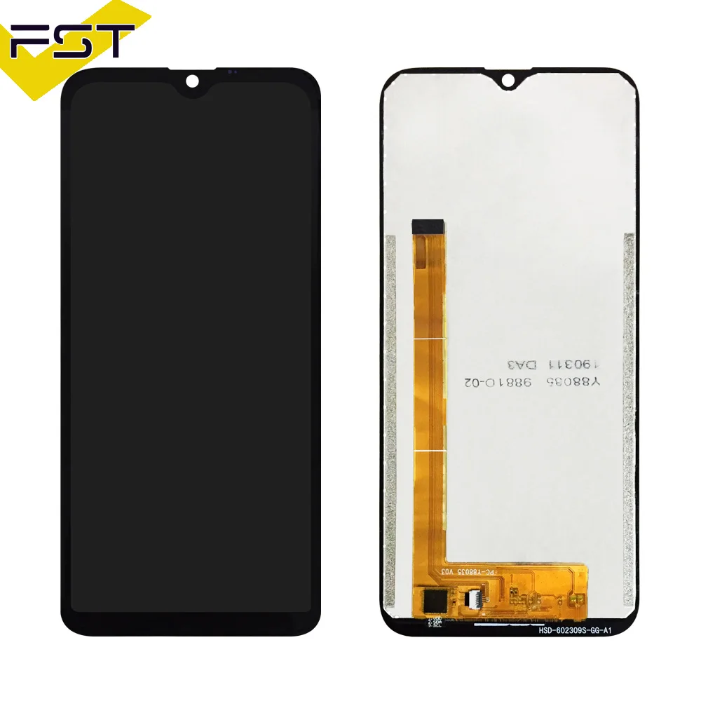 6,1 ''Для Doogee Y8 ЖК-дисплей и кодирующий преобразователь сенсорного экрана в сборе запасные части с инструментами и клеем для телефона Doogee Y8
