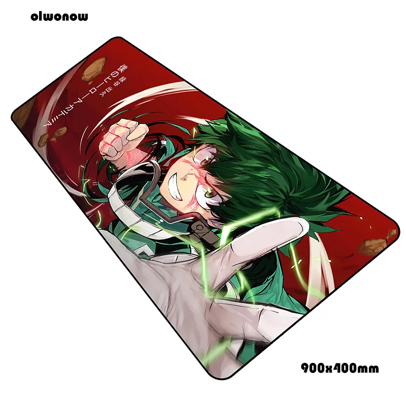 size900x400x2mm Коврик для мыши my hero Academy, красивый игровой коврик для мыши 90x40 см, коврик для мыши, игровой коврик для мыши, коврик для мыши, Настольный коврик для мыши - Цвет: size900x400x2mm