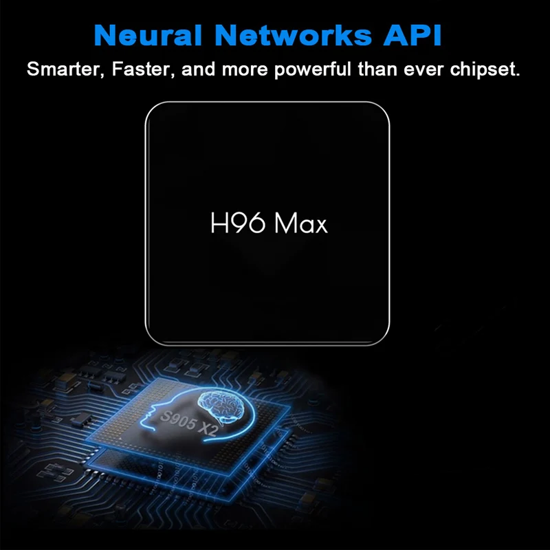 Android 9 0 телеприставка Amlogic S905X2 DDR4 4G ARM 64G ROM 2 5G Wifi Bluetooth 4 H96 4K ultra HD для Smart TV |