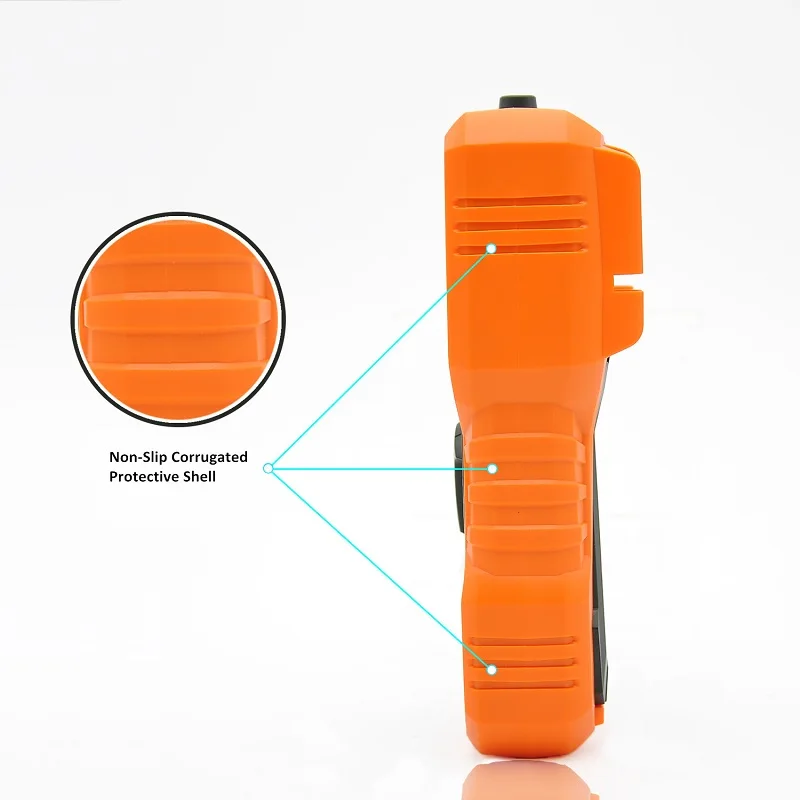 PEAKMETER PM18C Цифровой мультиметр Измерение напряжения тока Сопротивление Емкость Частота Температура NCV Live Line тестер