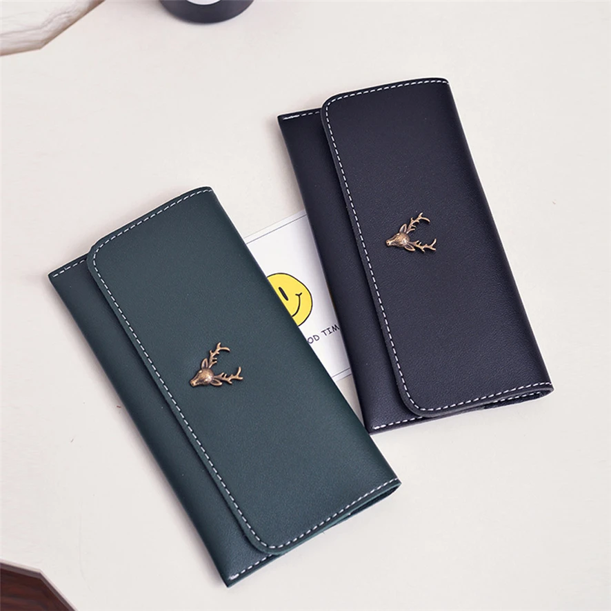 Новинка 2018 кожаный женский кошелек клатч для телефона длинный Органайзер