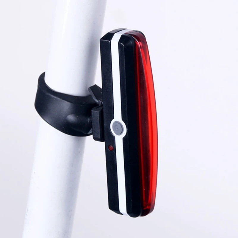 Велосипедный светильник перезаряжаемый с USB разъемом защитой от дождя