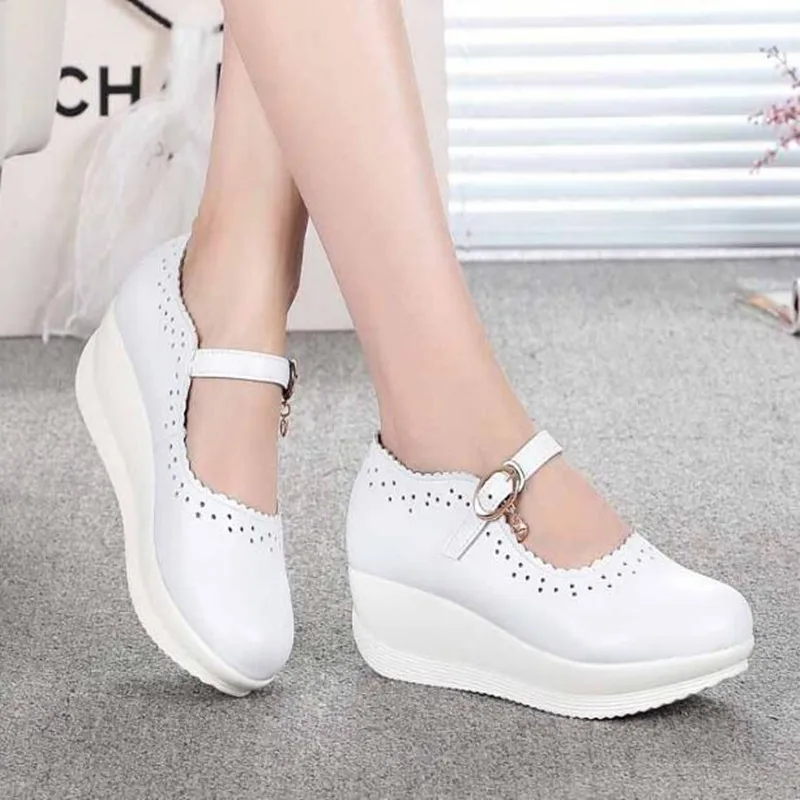 Лидер продаж Новинка 2020 года Сезон весна Обувь из натуральной кожи Женская обувь