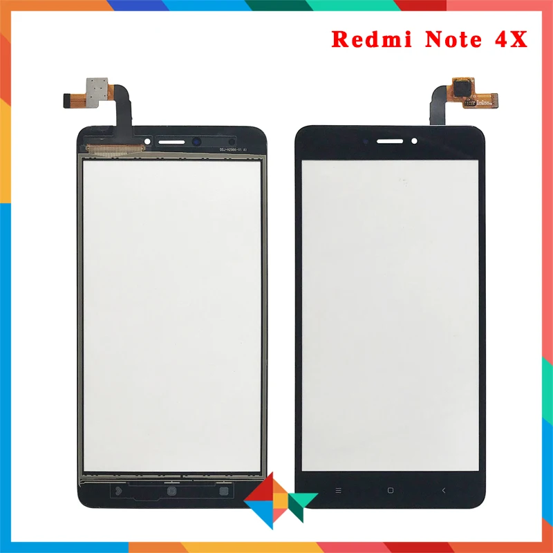 Сенсорный экран 5 дюйма для Xiaomi Redmi Note 1 2 3 4 4X дигитайзер переднее стекло сенсорная