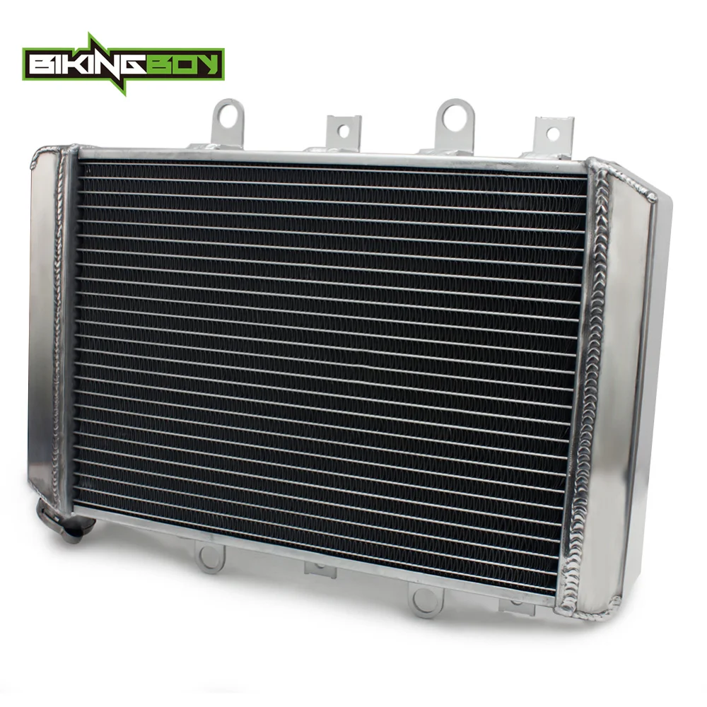 BIKINGBOY для Yamaha YFM 550 700 Grizzly 2009 2010 2011 2012 2013 ATV ALU Cores двигатель водяного охлаждения кулер радиатор