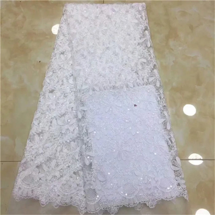 2019 новейшие нигерийские кружевные ткани высокое качество тюль африканские 3D