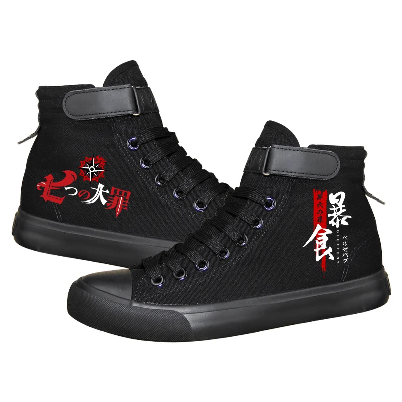 Unisex Anime Cos The Seven Deadly Sins Casual plimsolls canvas shoes rope soled | Тематическая одежда и униформа
