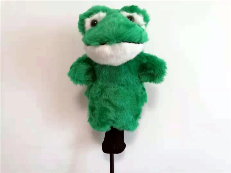 frog 01 Милый подарок мультяшное Животное Гольф Фарватер Вудс головной убор частный Спорт Гольф-клуб гибриды головные уборы для мужчин и женщин - Цвет: frog 01
